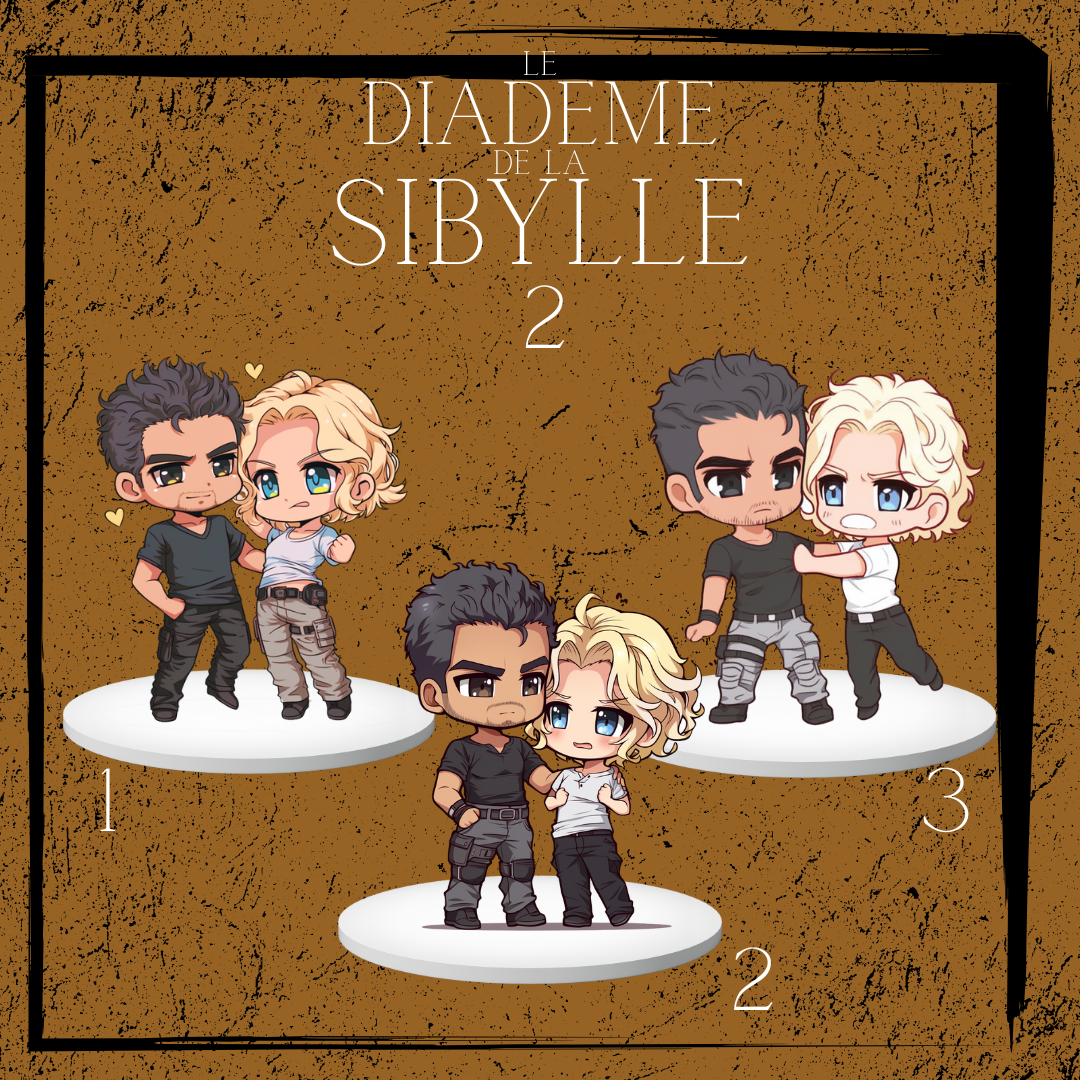 Le Diadème de la Sibylle T2: Les Standees Chibi