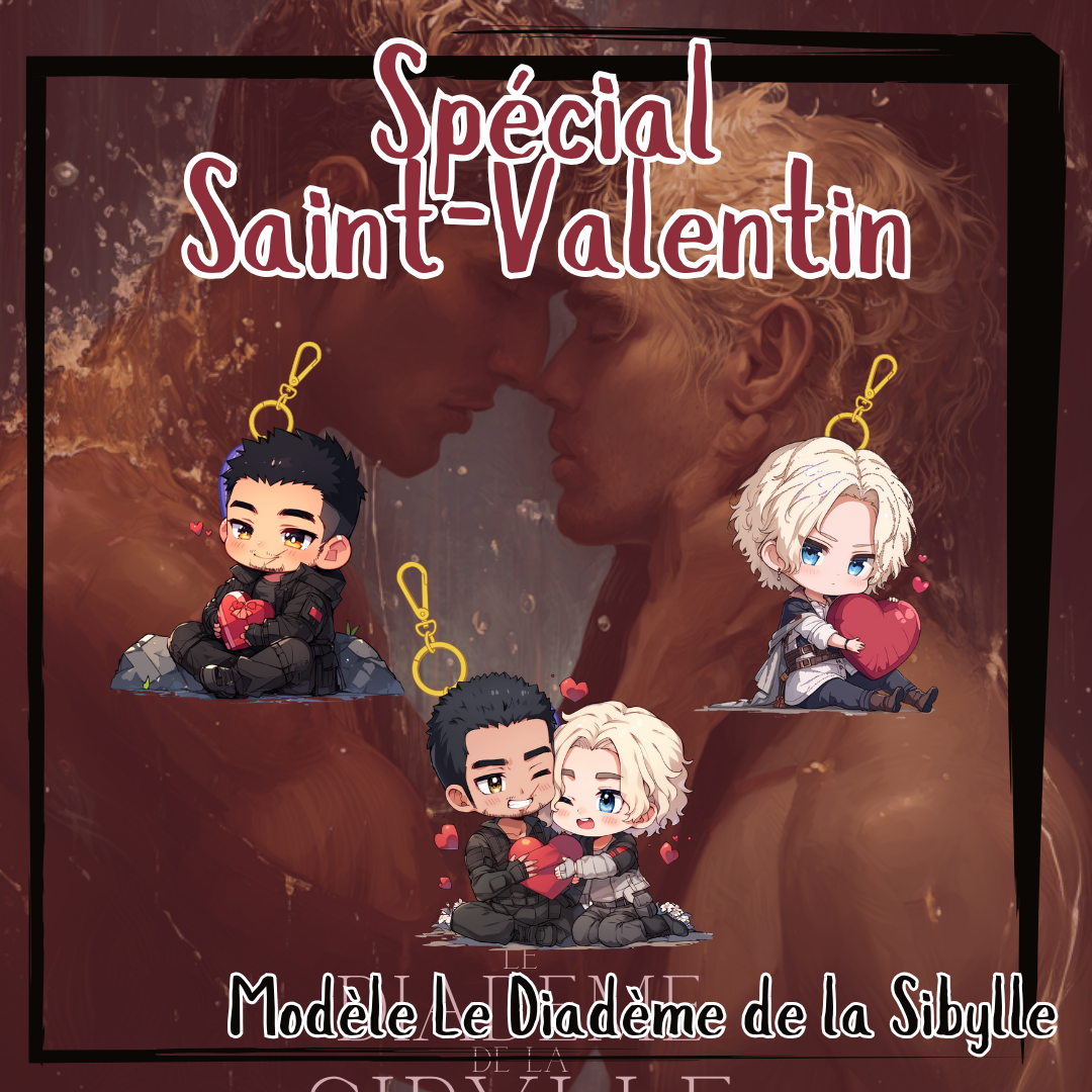 Saint-Valentin Collection: Les Porte-Clés Chibi