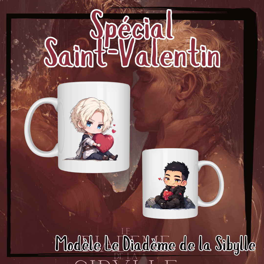 Saint-Valentin Collection: Les Mugs Chibi