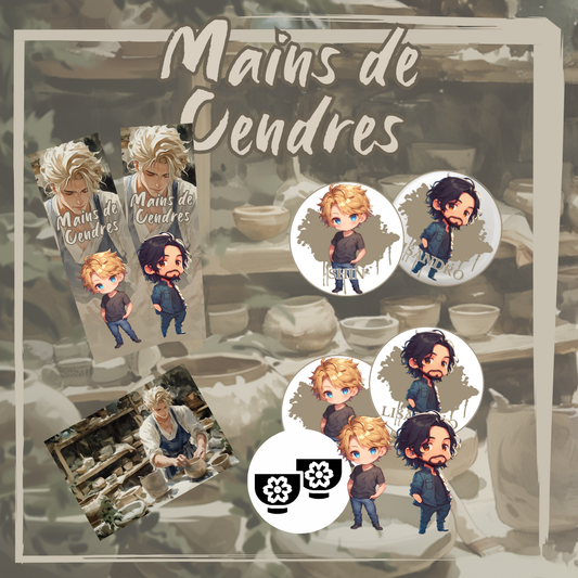 Mains de Cendres: Lot 'Petits Goodies'