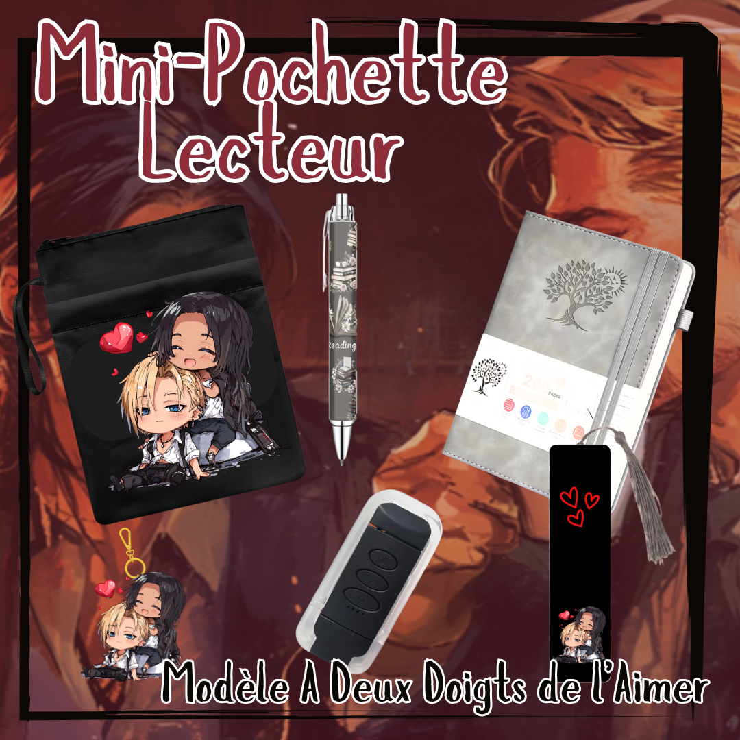 Saint-Valentin Collection: Les Pochettes Lecteurs Chibi