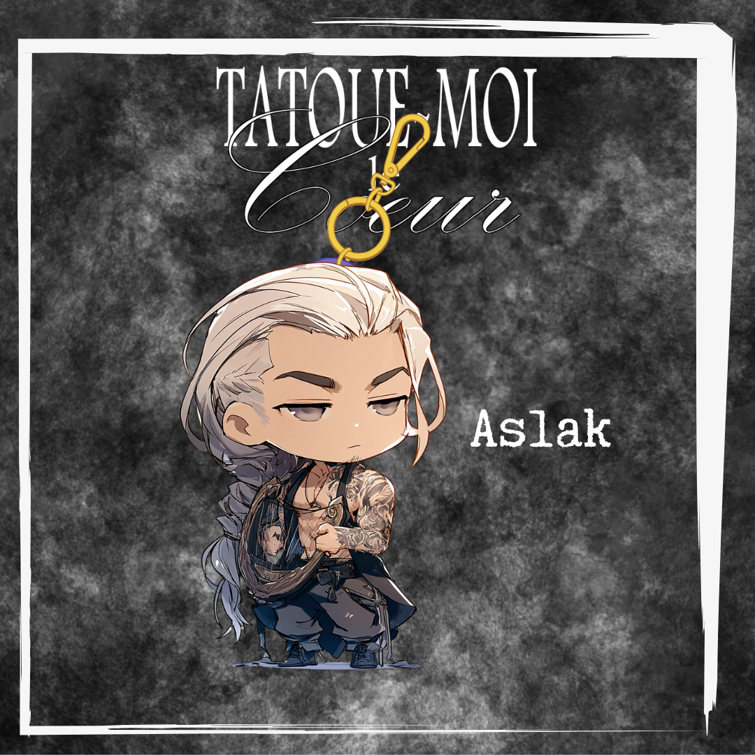 Tatoue-Moi le Coeur : Porte-Clé Chibi