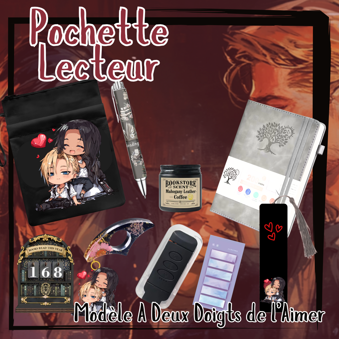 Saint-Valentin Collection: Les Pochettes Lecteurs Chibi