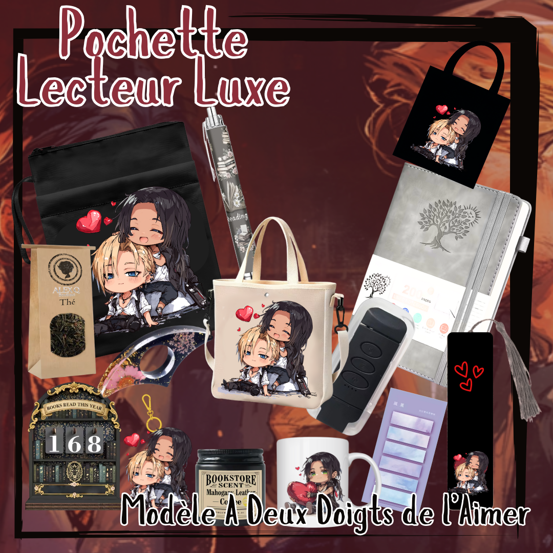 Saint-Valentin Collection: Les Pochettes Lecteurs Chibi