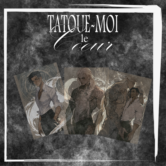 Tatoue-moi le Coeur : Lot de 3 Overlays