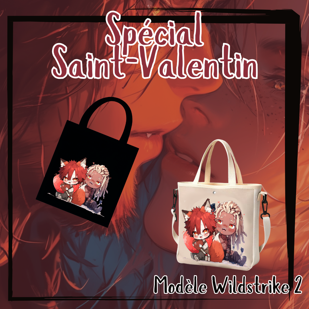 Saint-Valentin Collection: Les Totebags Chibi