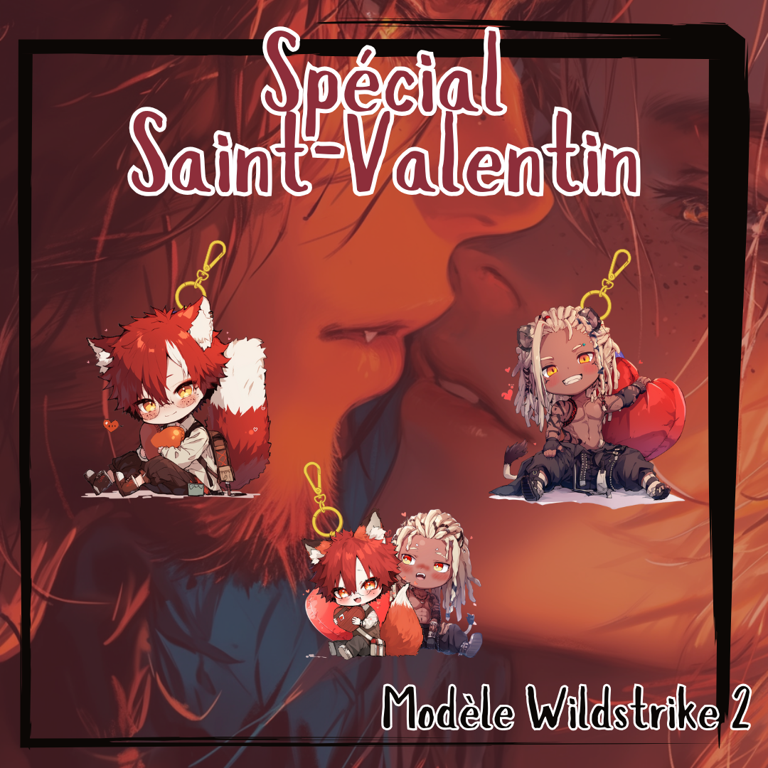 Saint-Valentin Collection: Les Porte-Clés Chibi