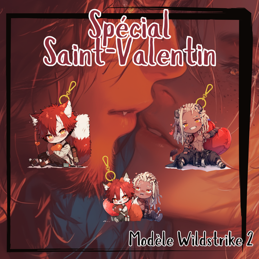 Saint-Valentin Collection: Les Porte-Clés Chibi
