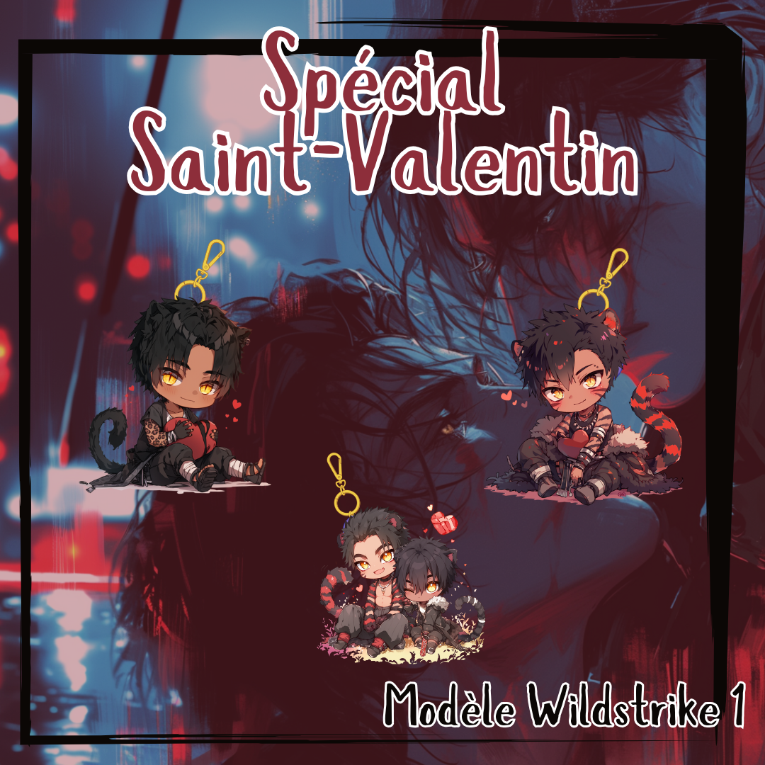 Saint-Valentin Collection: Les Porte-Clés Chibi