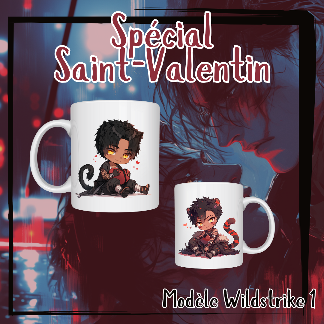Saint-Valentin Collection: Les Mugs Chibi