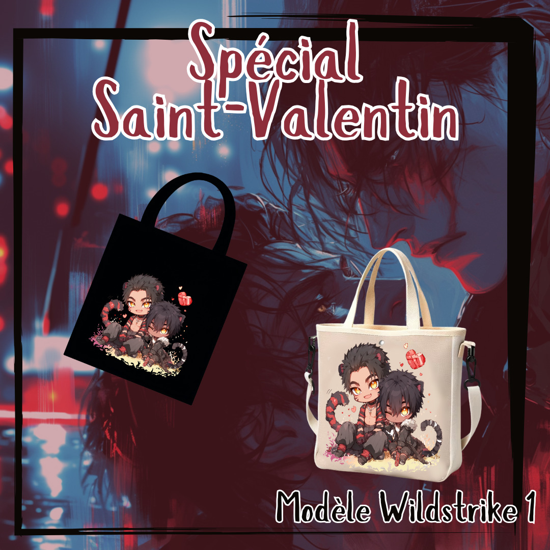 Saint-Valentin Collection: Les Totebags Chibi