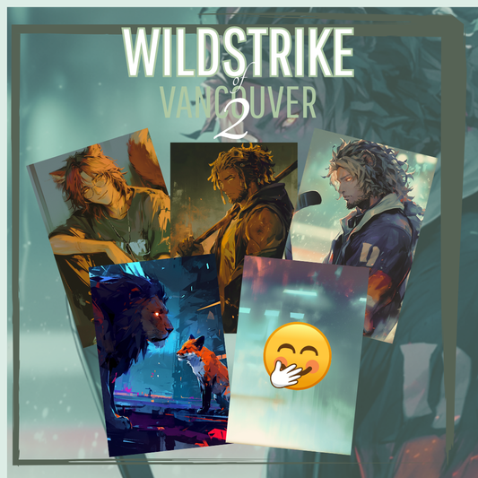 Wildstrike of Vancouver 2 - Pochette de 5 cartes illustrées