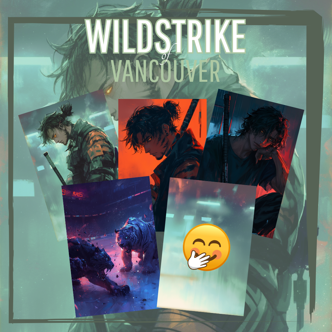 Wildstrike of Vancouver - Pochette de 5 cartes illustrées