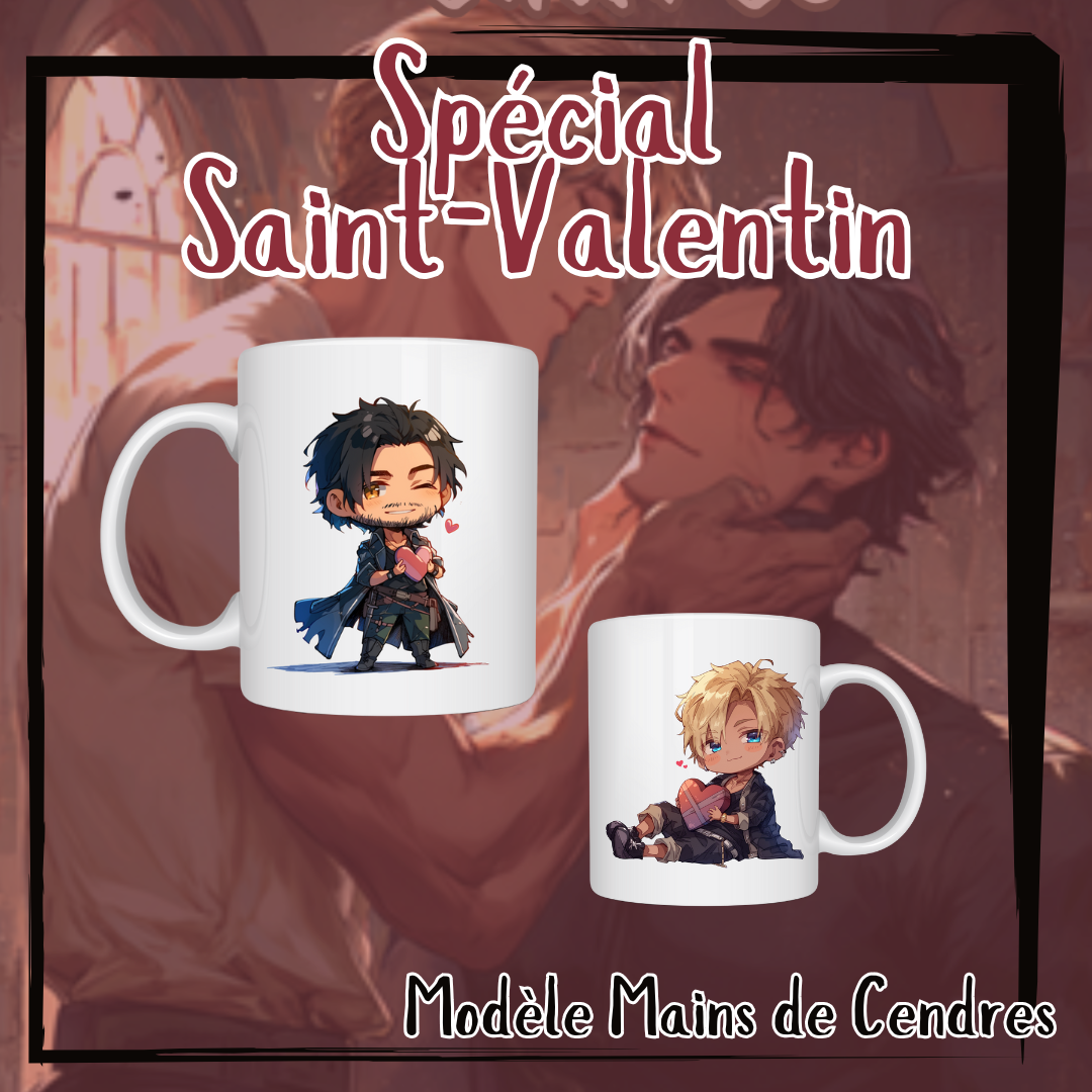 Saint-Valentin Collection: Les Mugs Chibi
