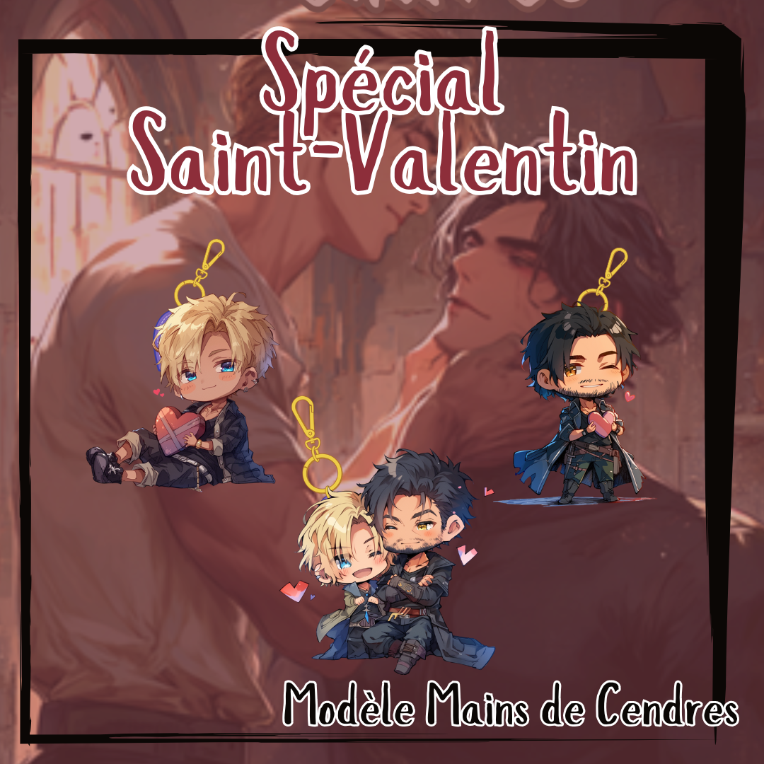 Saint-Valentin Collection: Les Porte-Clés Chibi