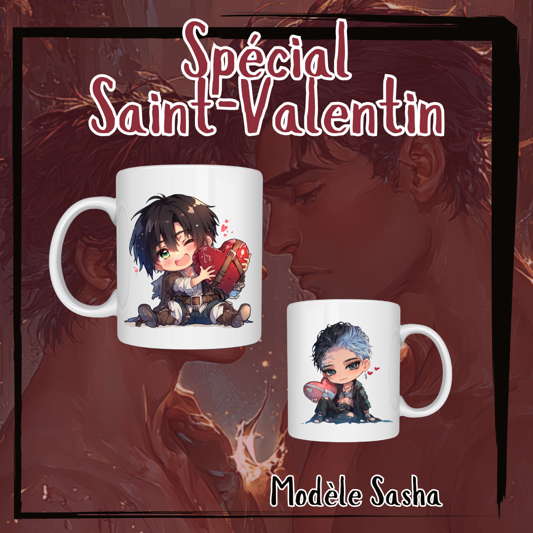 Saint-Valentin Collection: Les Mugs Chibi