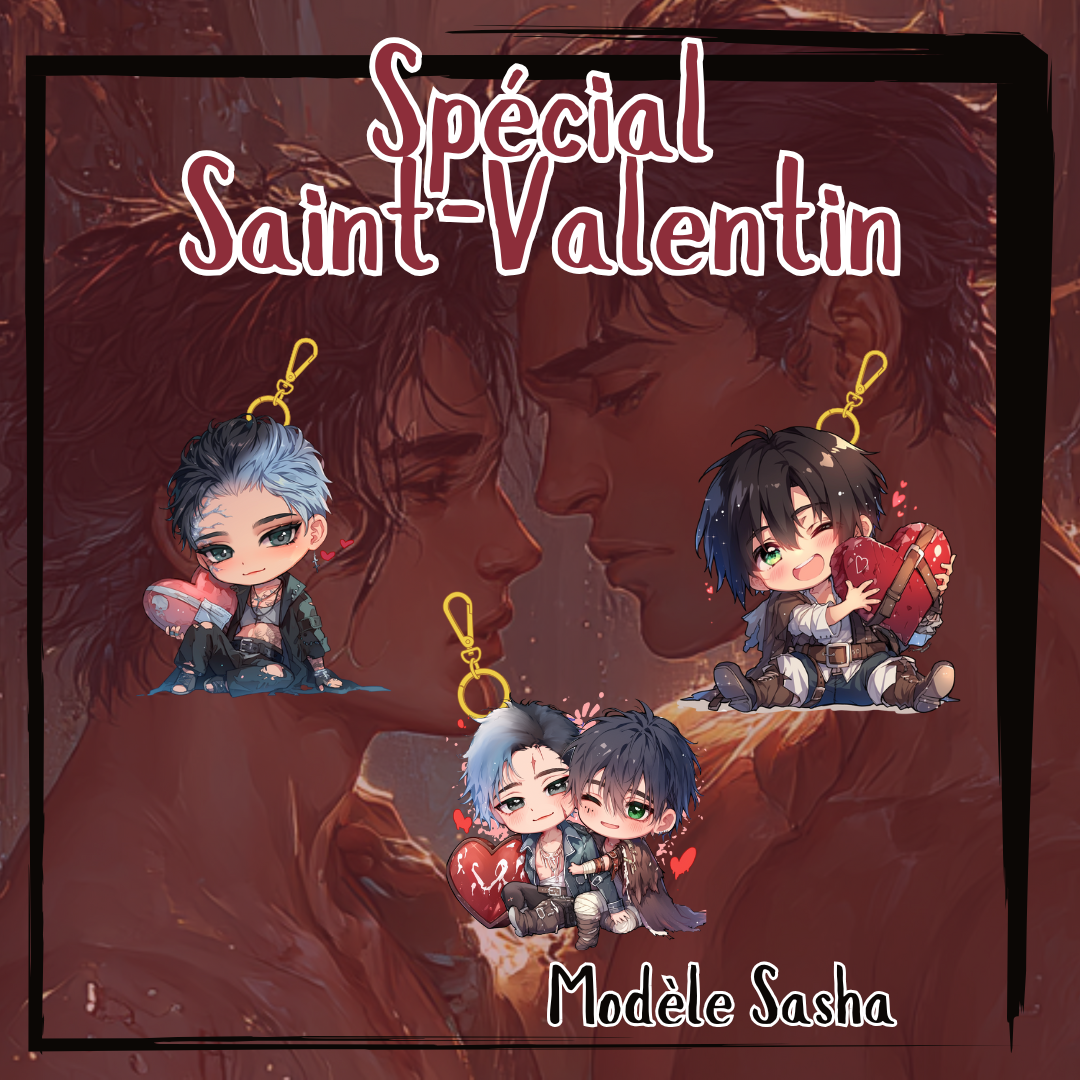 Saint-Valentin Collection: Les Porte-Clés Chibi