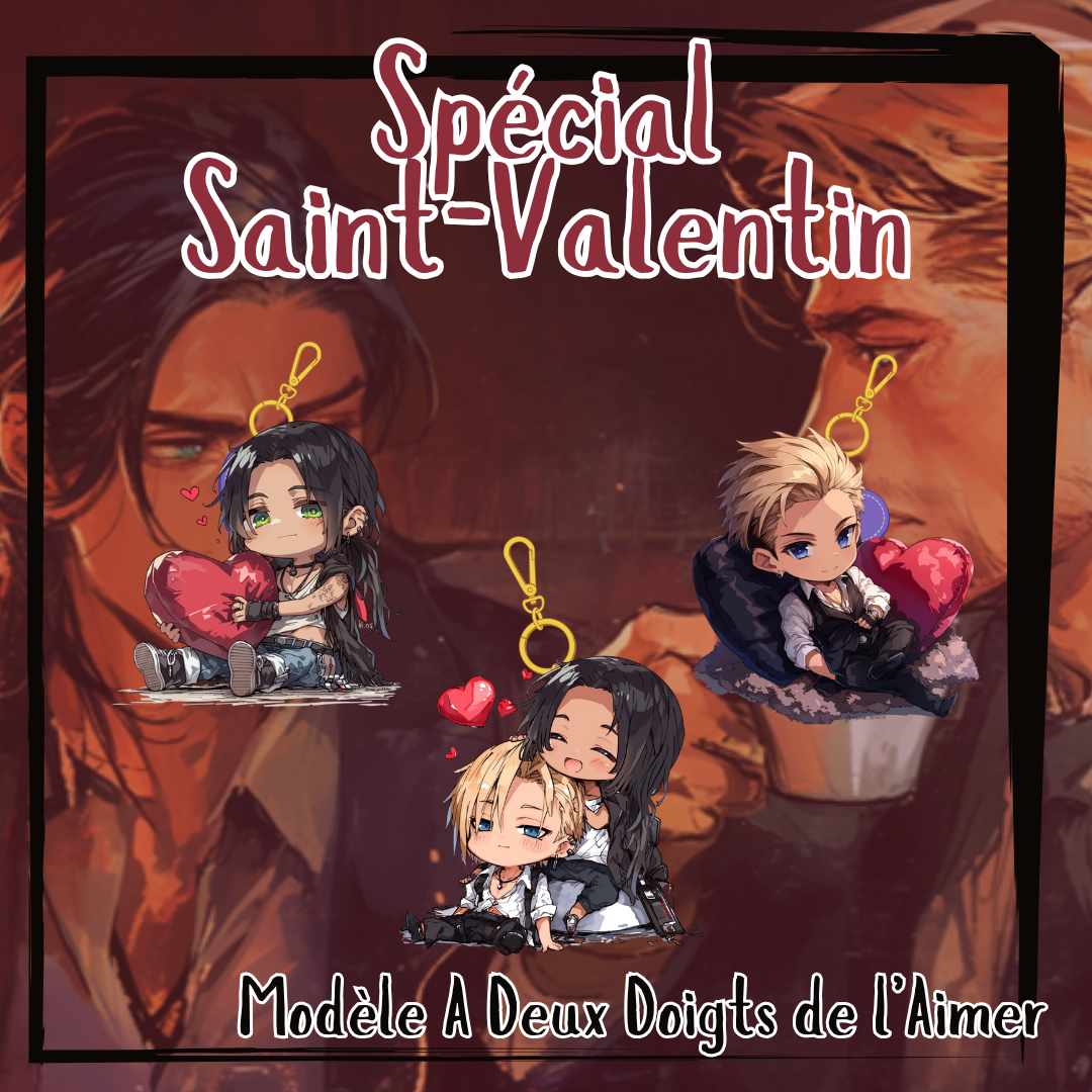 Saint-Valentin Collection: Les Porte-Clés Chibi