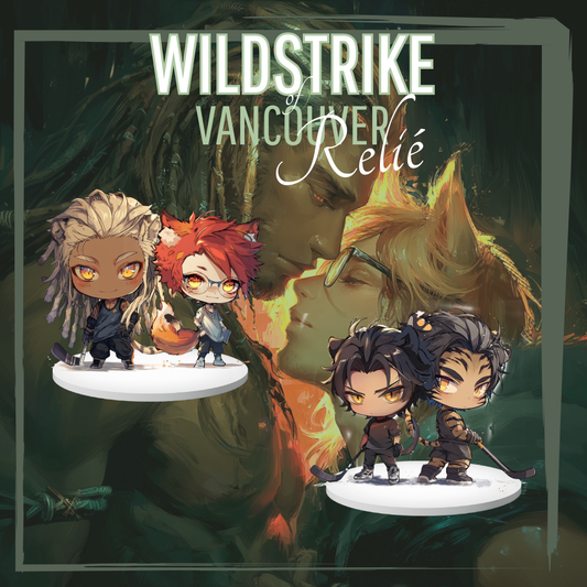 Wildtrsike Relié Chibi Standees