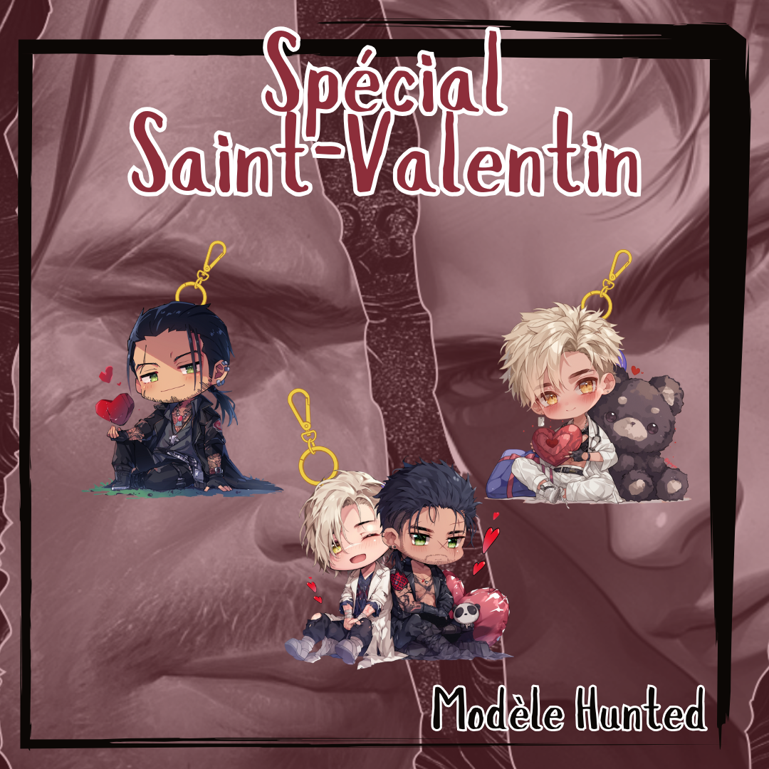 Saint-Valentin Collection: Les Porte-Clés Chibi