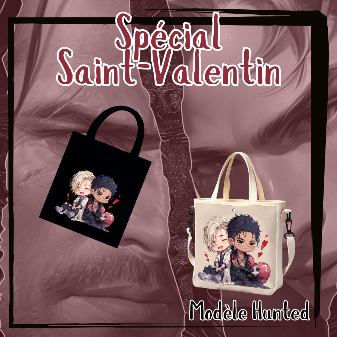 Saint-Valentin Collection: Les Totebags Chibi