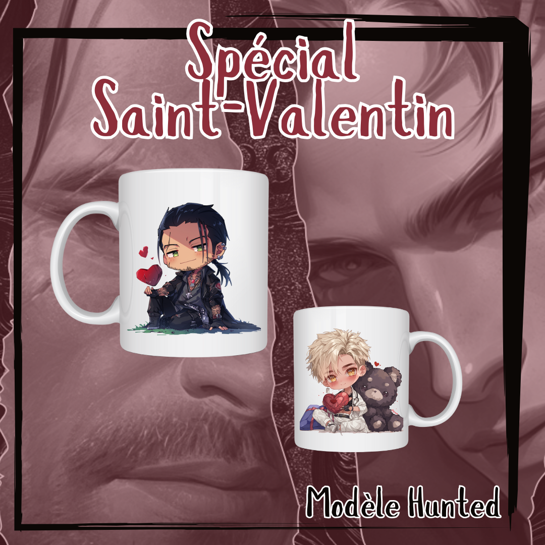 Saint-Valentin Collection: Les Mugs Chibi