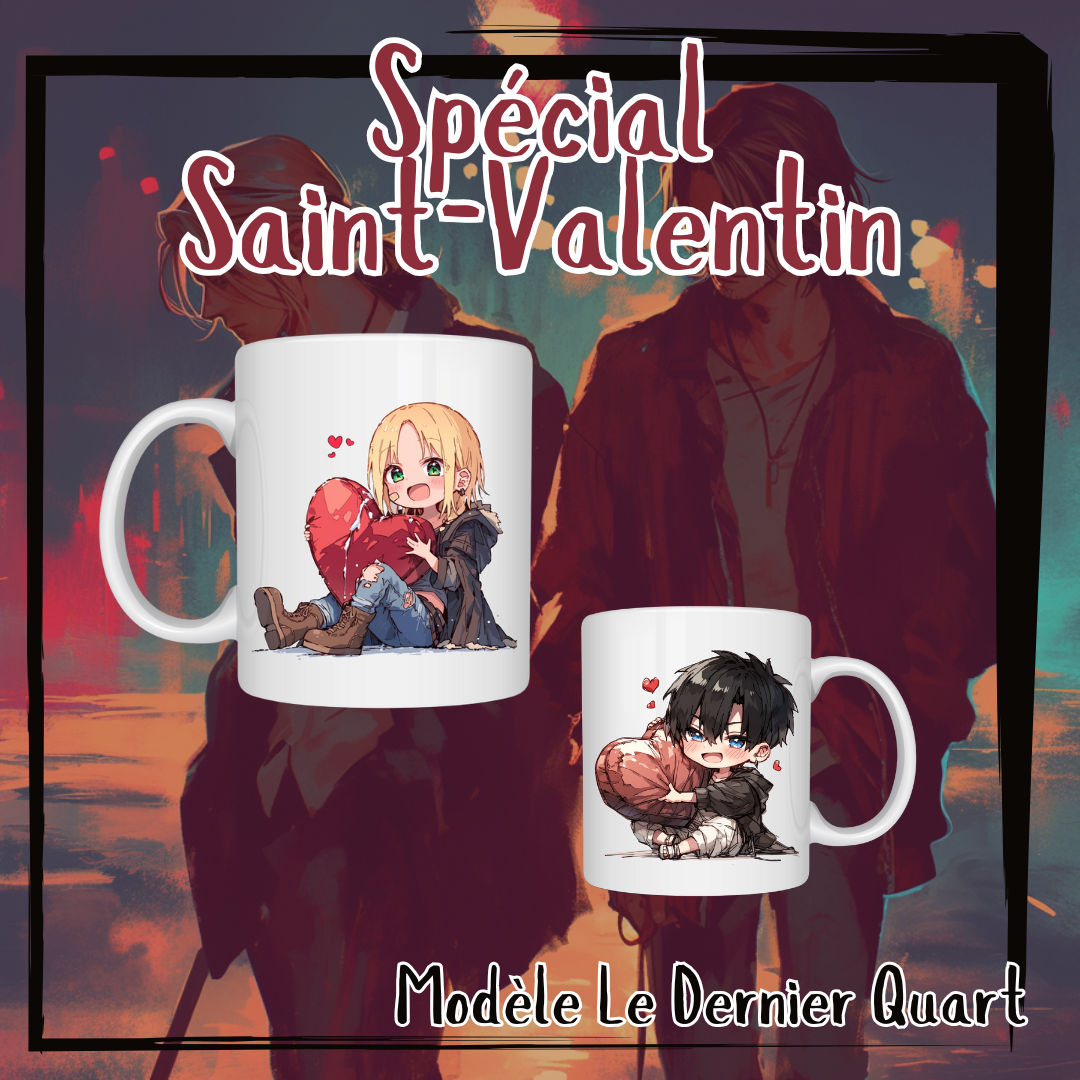 Saint-Valentin Collection: Les Mugs Chibi