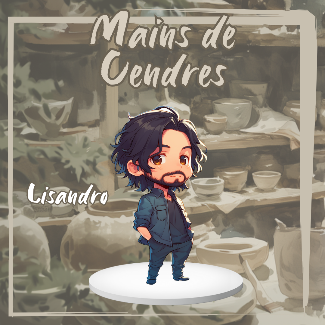 Mains de Cendres "Le chibi" - Petit Standee
