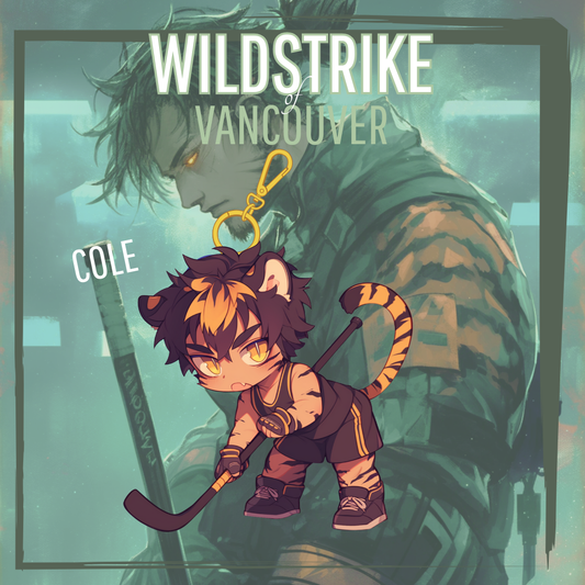Wildstrike of Vancouver – Porte-Clés Chibi (Nolan & Cole)