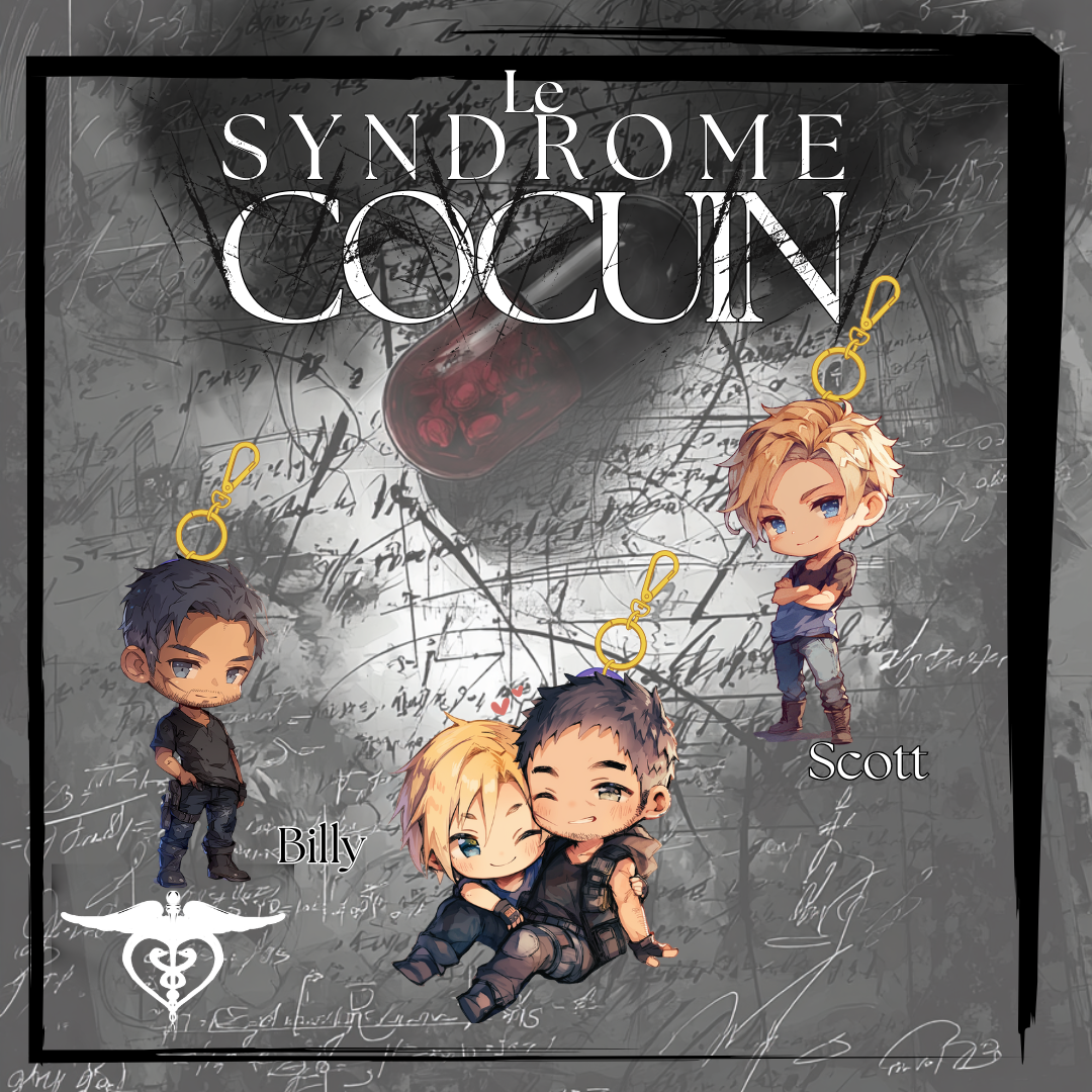 Le Syndrome Cocuin – Porte-Clés Chibi