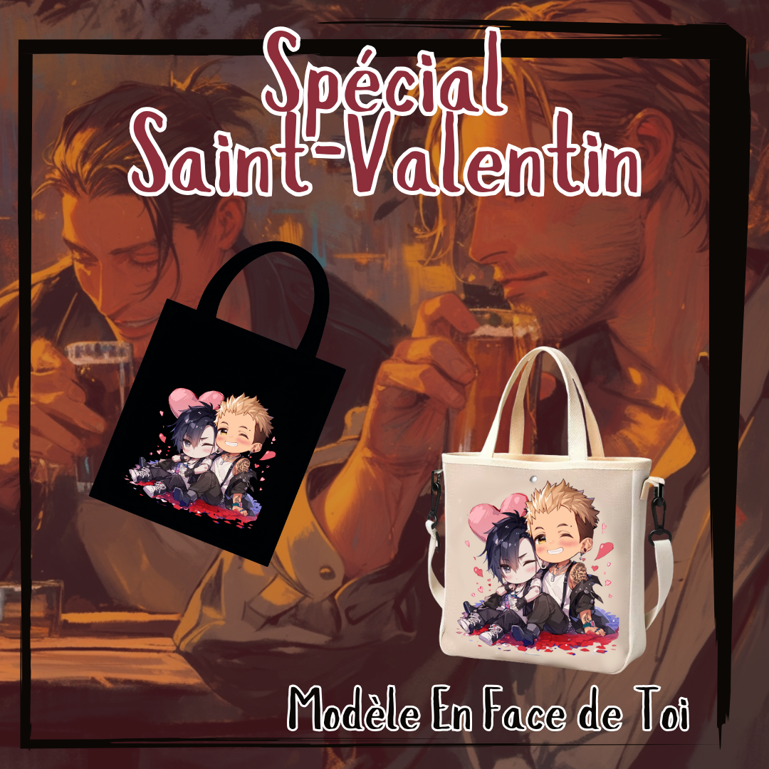 Saint-Valentin Collection: Les Totebags Chibi