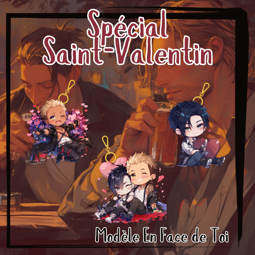 Saint-Valentin Collection: Les Porte-Clés Chibi